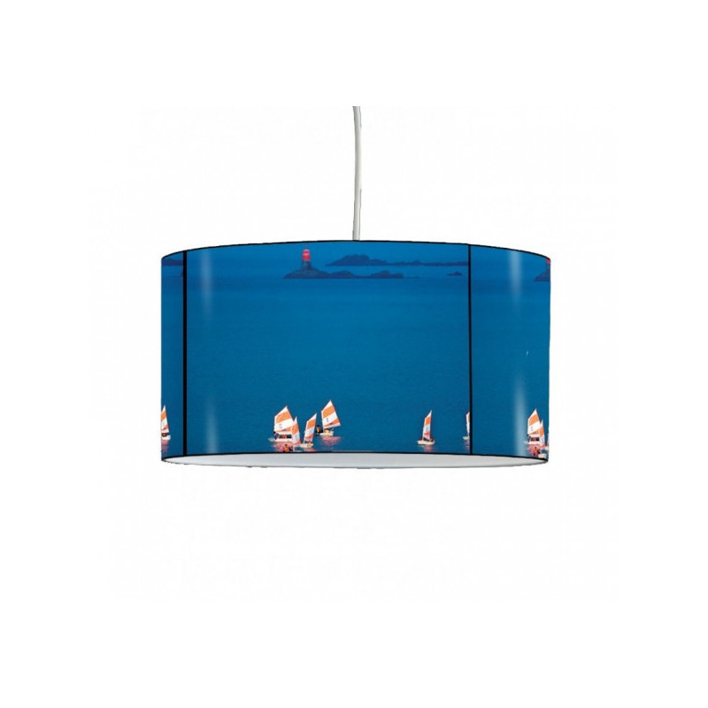 Décoration Luminaire Animaux Lampe suspension collection plisson bateaux optimistes -PL1604SUS