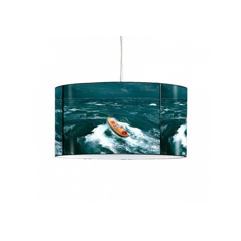 Décoration Luminaire Animaux Lampe suspension collection plisson bateau snsm -PL1602SUS
