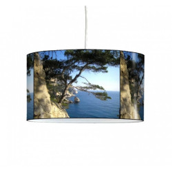 Décoration Luminaire Animaux Lampe suspension sud paysage marin calanque -SU1205SUS