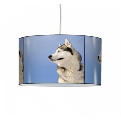 Décoration Luminaire Animaux Lampe suspension montagne husky -MO1535SUS