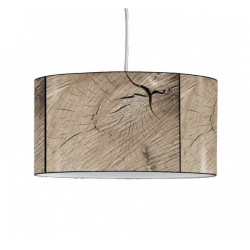 Décoration Luminaire Animaux Lampe suspension montagne veine du bois -MO1505SUS