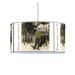 Décoration Luminaire Animaux Lampe suspension montagne station vintage -MO1640SUS