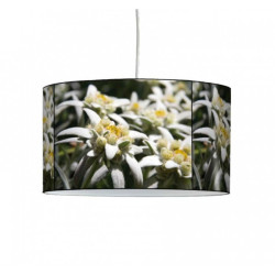 Décoration Luminaire Animaux Lampe suspension montagne fleur d'edelweiss -MO1421SUS