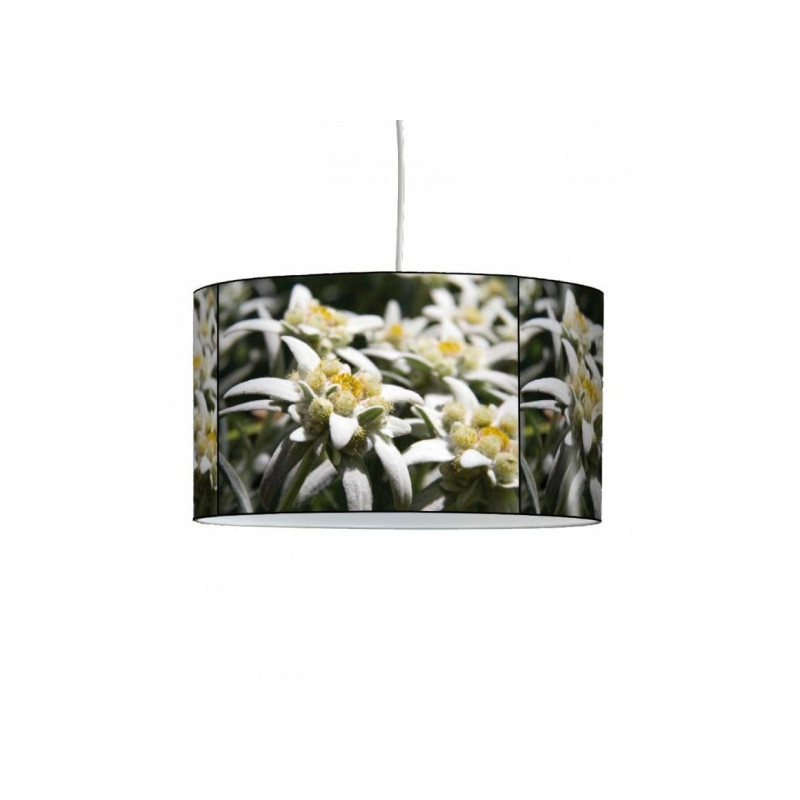 Décoration Luminaire Animaux Lampe suspension montagne fleur d'edelweiss -MO1421SUS