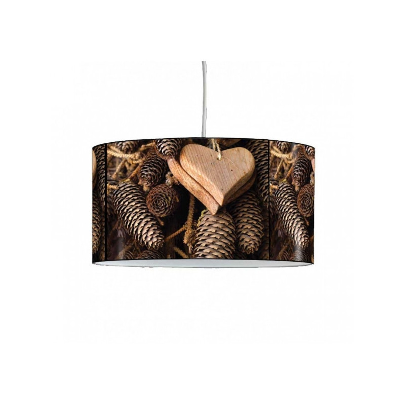 Décoration Luminaire Animaux Lampe suspension montagne bois -MO1509SUS