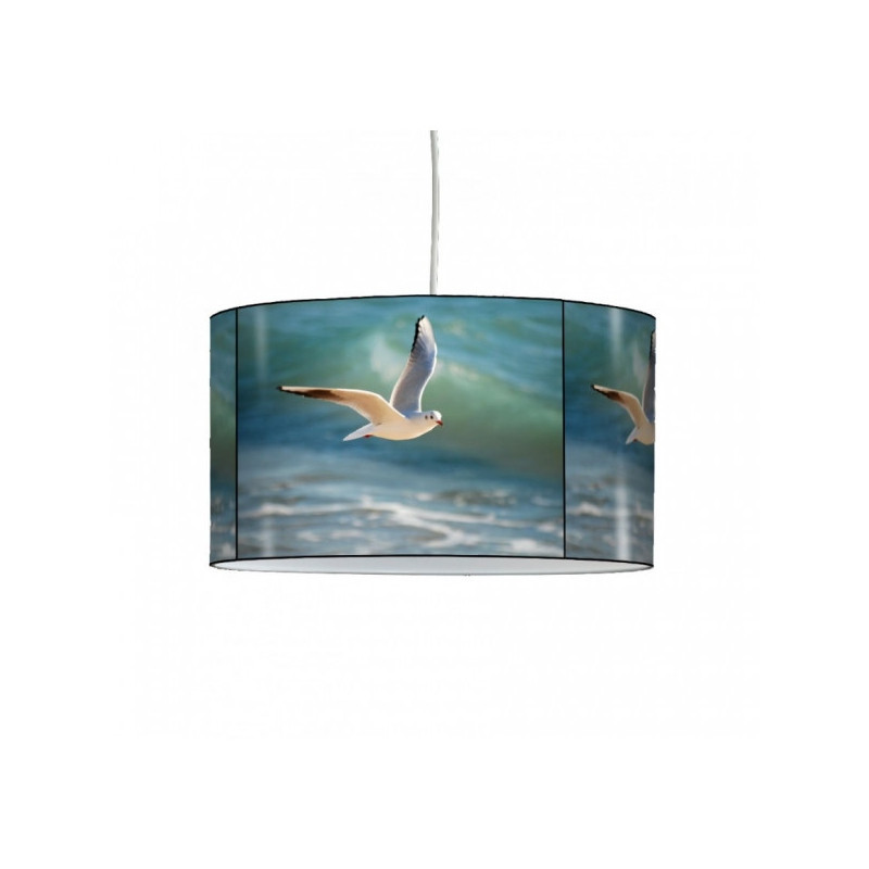 Décoration Luminaire Animaux Oiseau Lampe suspension marine mouette en vol -MA1212SUS