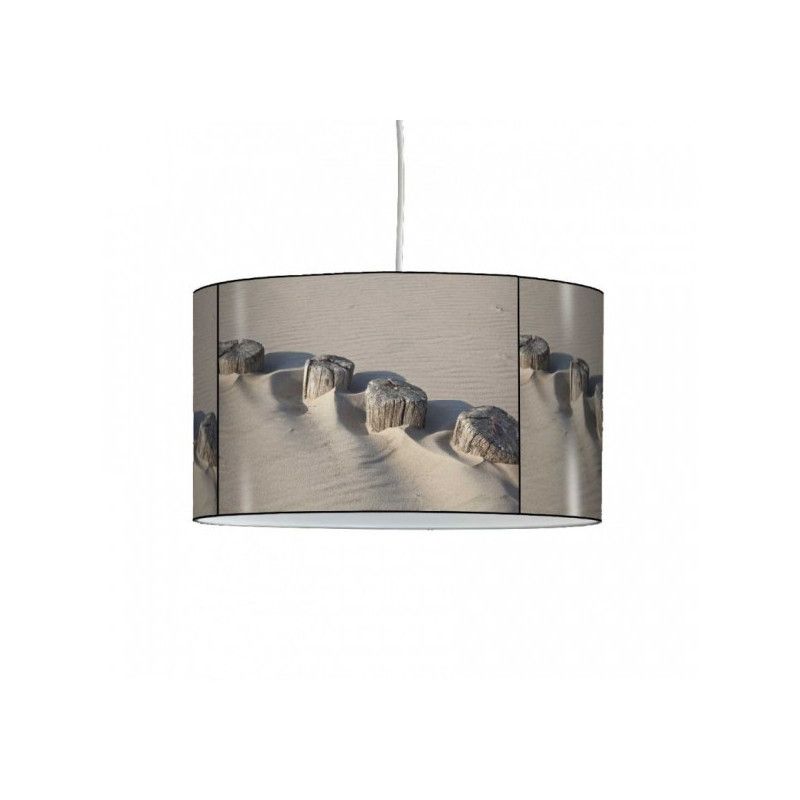 Décoration Luminaire Animaux Lampe suspension marine bois sur la plage -MA1429SUS