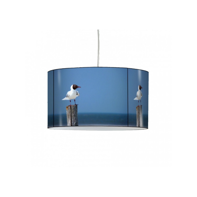 Décoration Luminaire Animaux Lampe suspension marine mouette -MA47SUS