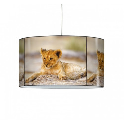 Décoration Luminaire Animaux Lampe suspension animaux sauvages lionceau -AS1201SUS