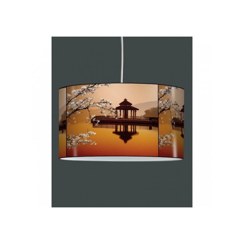 Décoration Luminaire Animaux Lampe suspension zen design image japon -ZE1414SUS