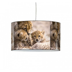 Décoration Luminaire Animaux Lampe suspension animaux sauvages guépards -AS1423SUS