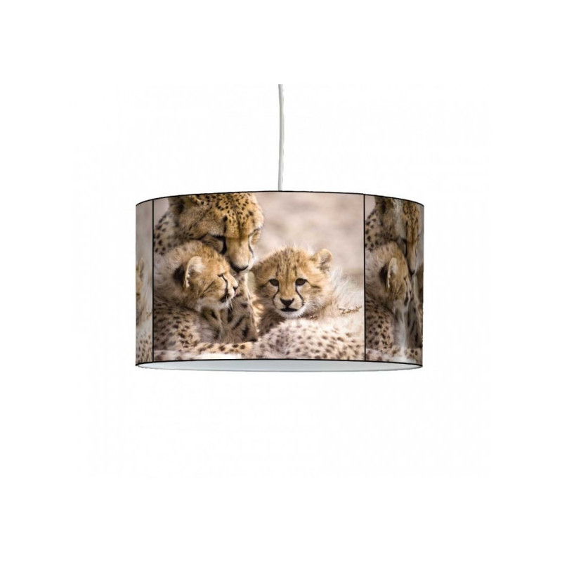 Lampe suspension animaux sauvages guépards -AS1423SUS