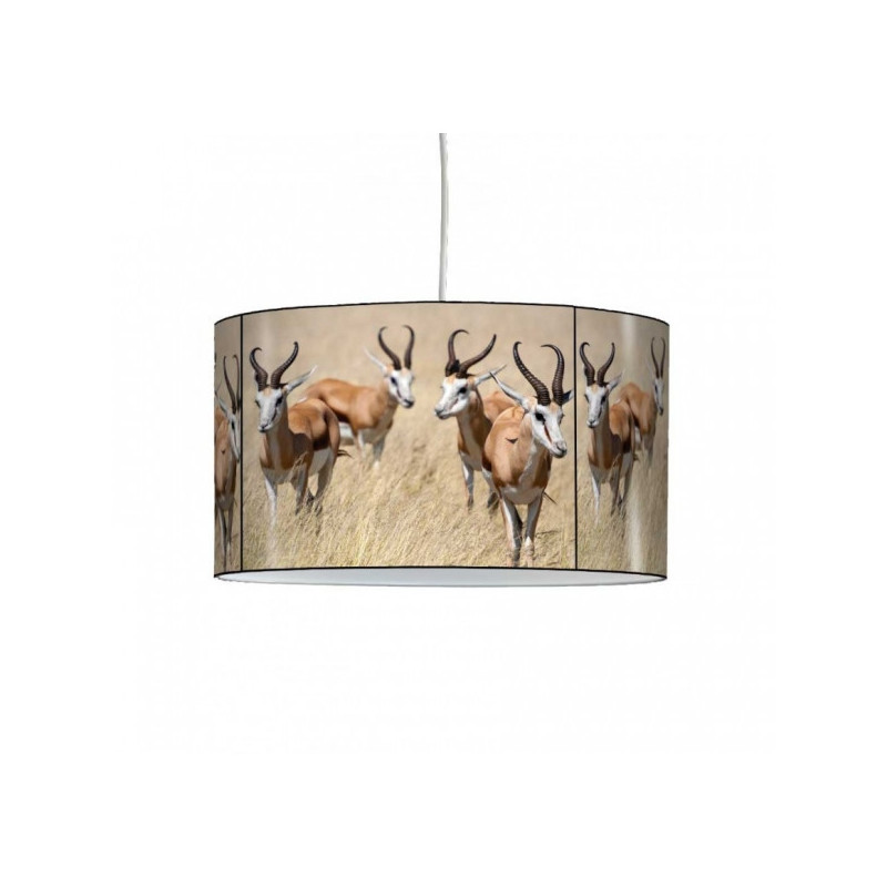 Décoration Luminaire Animaux Lampe suspension animaux sauvages gazelles -AS1425SUS