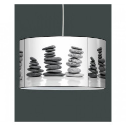 Décoration Luminaire Animaux Lampe suspension zen design galets empilés -ZE1324SUS