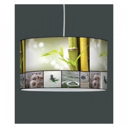 Décoration Luminaire Animaux Lampe suspension zen design galets bois -ZE1225SUS