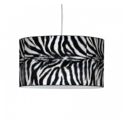 Décoration Luminaire Animaux Lampe suspension collection matières zèbre -MAT1305SUS