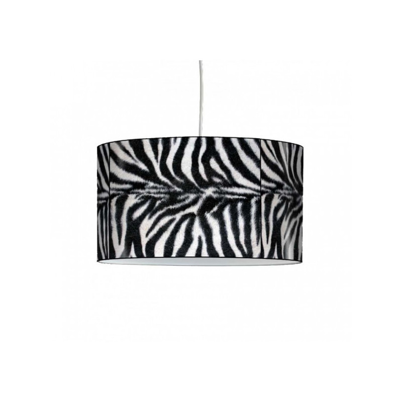 Décoration Luminaire Animaux Lampe suspension collection matières zèbre -MAT1305SUS