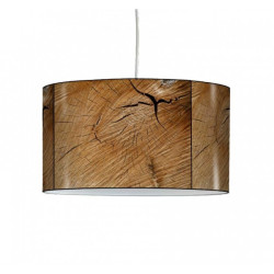Décoration Luminaire Animaux Lampe suspension collection matières tronc en bois -MAT1321SUS