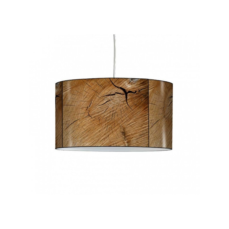 Décoration Luminaire Animaux Lampe suspension collection matières tronc en bois -MAT1321SUS