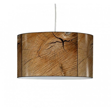 Décoration Luminaire Animaux Lampe suspension collection matières tronc en bois -MAT1321SUS