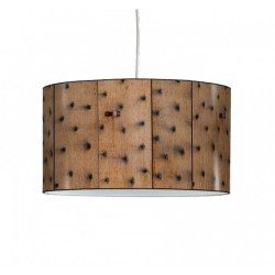 Décoration Luminaire Animaux Lampe suspension collection matières porte en bois -MAT1544SUS