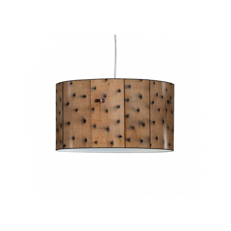 Décoration Luminaire Animaux Lampe suspension collection matières porte en bois -MAT1544SUS