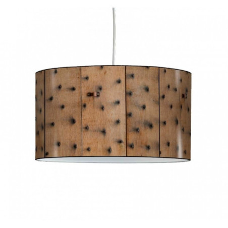 Décoration Luminaire Animaux Lampe suspension collection matières porte en bois -MAT1544SUS