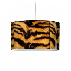 Décoration Luminaire Animaux Lampe suspension collection matières peau de tigre -MAT1311SUS