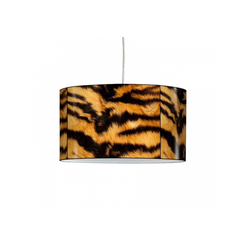 Décoration Luminaire Animaux Lampe suspension collection matières peau de tigre -MAT1311SUS