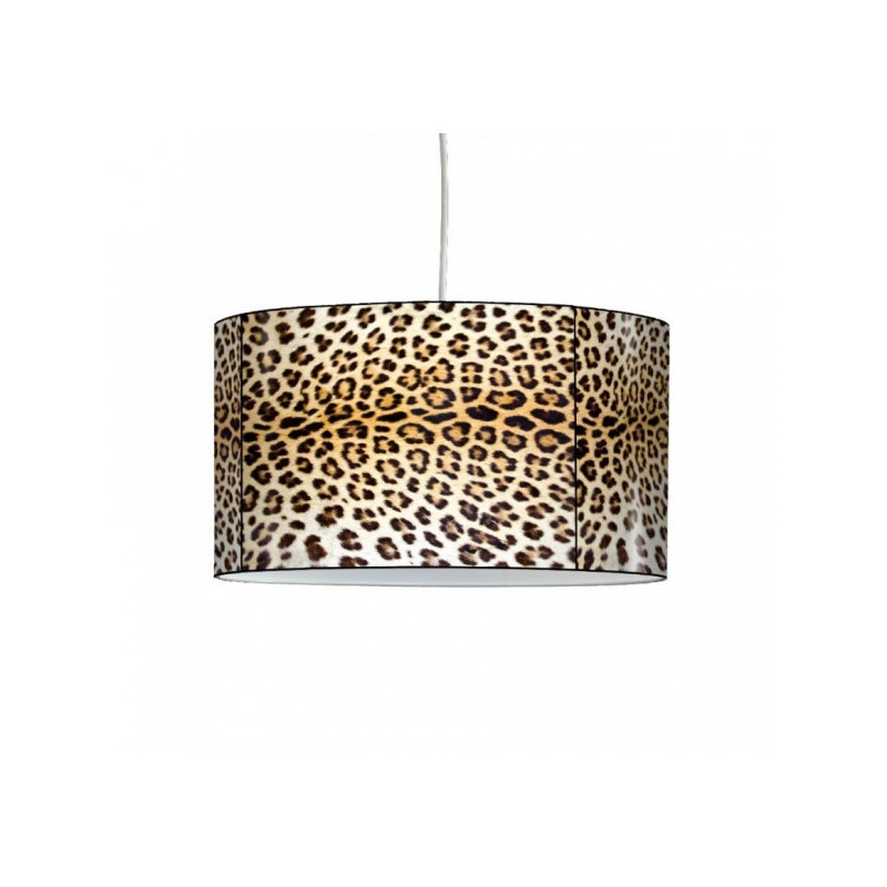 Décoration Luminaire Animaux Lampe suspension collection matières peau de léopard -MAT1309SUS