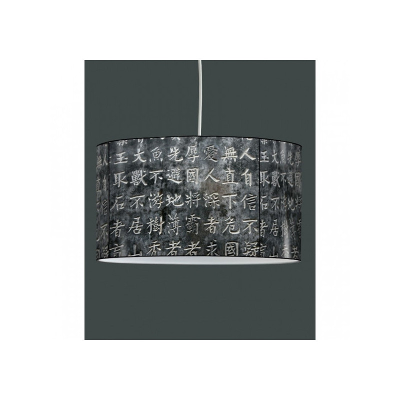 Décoration Luminaire Animaux Lampe suspension zen design ecritures chinoises -ZE1306SUS