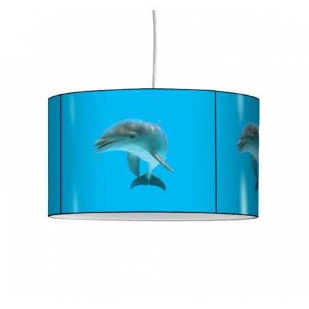 Décoration Luminaire Animaux Lampe suspension faune marine dauphin -FM1209SUS
