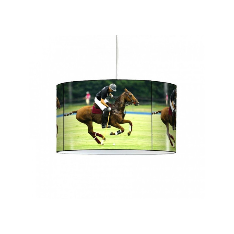 Décoration Luminaire Animaux Lampe suspension sports et loisirs équitation joueur de polo -SL1311SUS