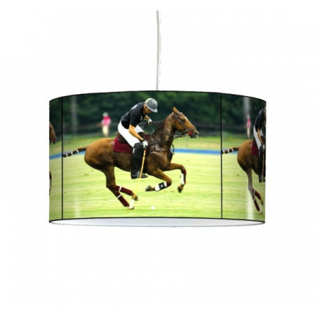 Décoration Luminaire Animaux Lampe suspension sports et loisirs équitation joueur de polo -SL1311SUS