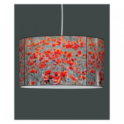 Décoration Luminaire Animaux Lampe suspension tendance champ de coquelicots -TE1323SUS