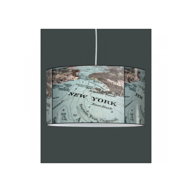 Décoration Luminaire Animaux Lampe suspension tendance carte new york -TE1206SUS