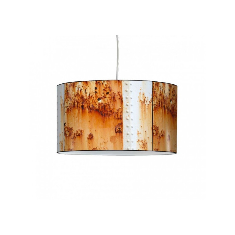 Décoration Luminaire Animaux Lampe suspension collection matières cargo rouille -MAT1337SUS