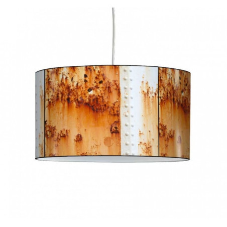 Décoration Luminaire Animaux Lampe suspension collection matières cargo rouille -MAT1337SUS