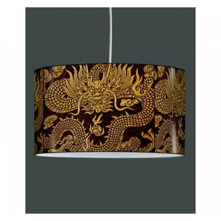 Décoration Luminaire Animaux Lampe suspension zen design broderies chinoises -ZE1315SUS