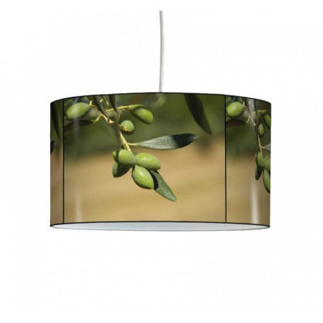 Décoration Luminaire Animaux Lampe suspension sud branche et olives -SU1215SUS