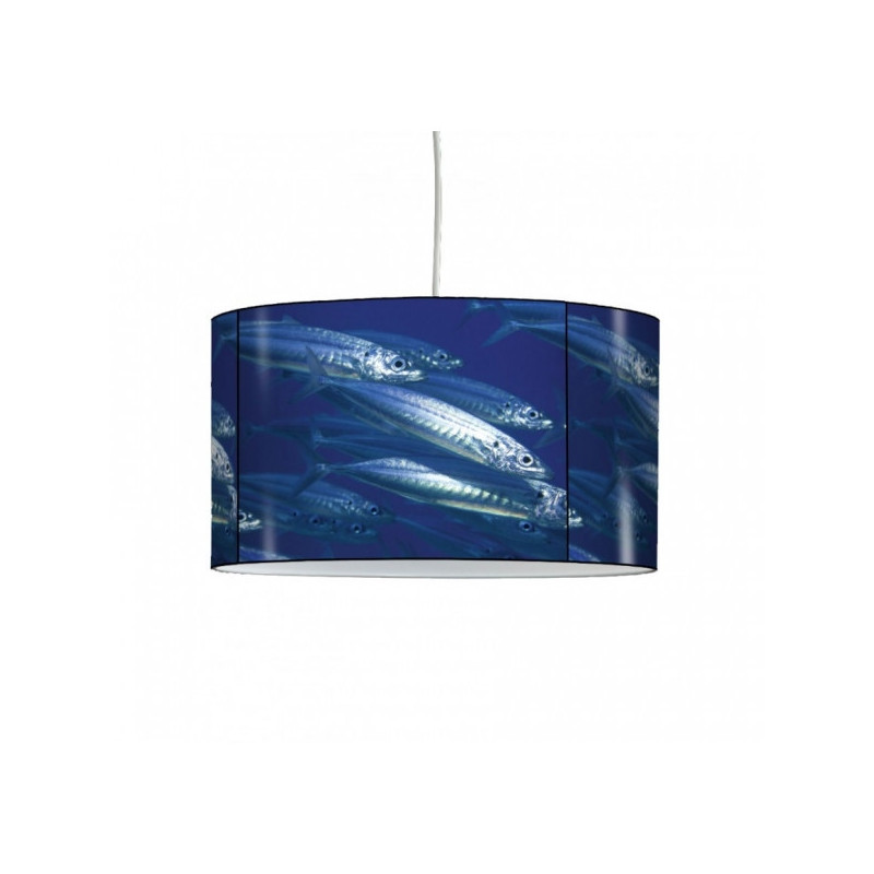 Lampe suspension faune marine maquereaux -FM1219SUS