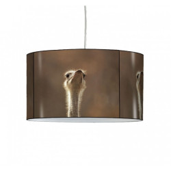 Décoration Luminaire Animaux Lampe suspension animaux sauvages autruche -AS1217SUS