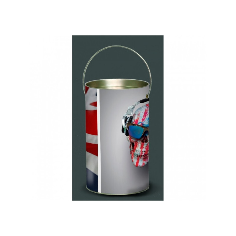 Décoration Luminaire Animaux Lanterne tendance tête de mort peinture -TE1LAN