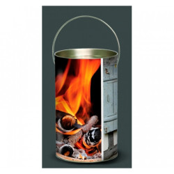 Décoration Luminaire Animaux Lanterne montagne feu de bois -MO3LAN