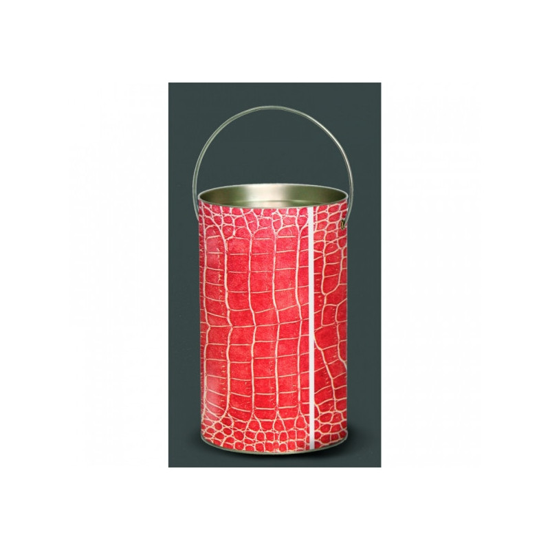 Décoration Luminaire Animaux Lanterne matière cuir rouge -MAT3LAN