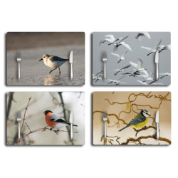 Set de table collection oiseaux plage des demoiselles -oi15set