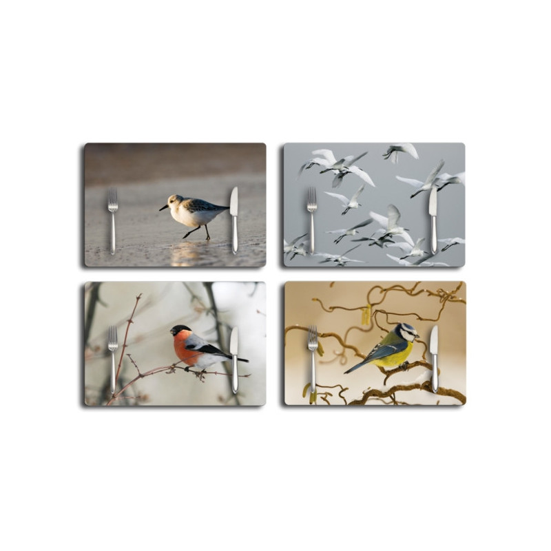 Set de table collection oiseaux plage des demoiselles -oi15set