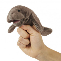 Animaux marins Mini lamantin marionnette à doigts 