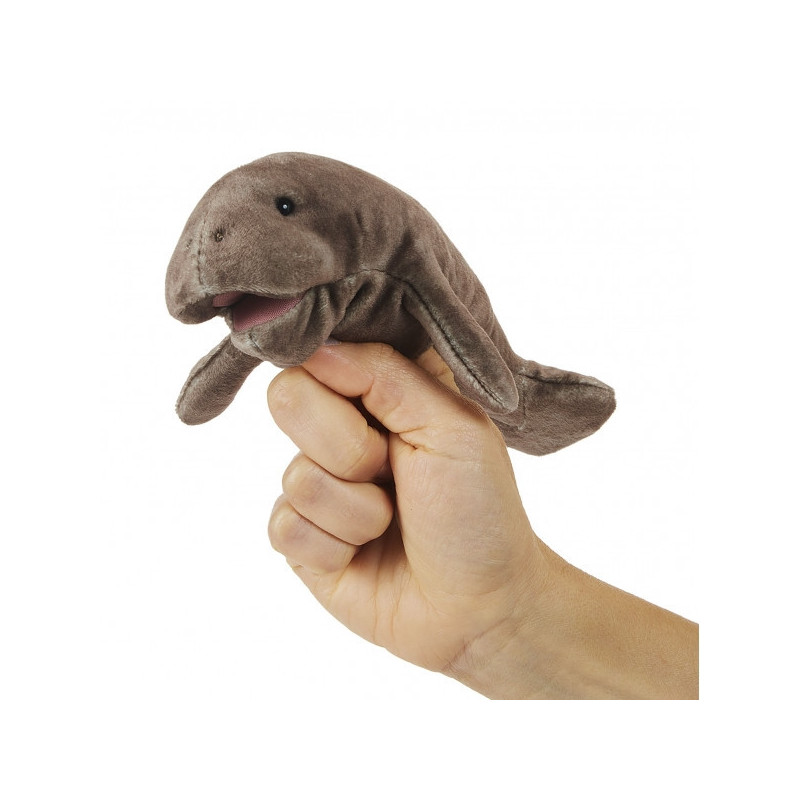 Animaux marins Mini lamantin marionnette à doigts 