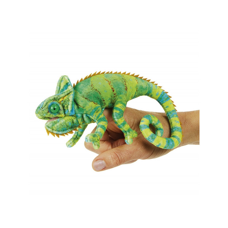 Animaux de la forêt Caméléon marionnette à doigts 